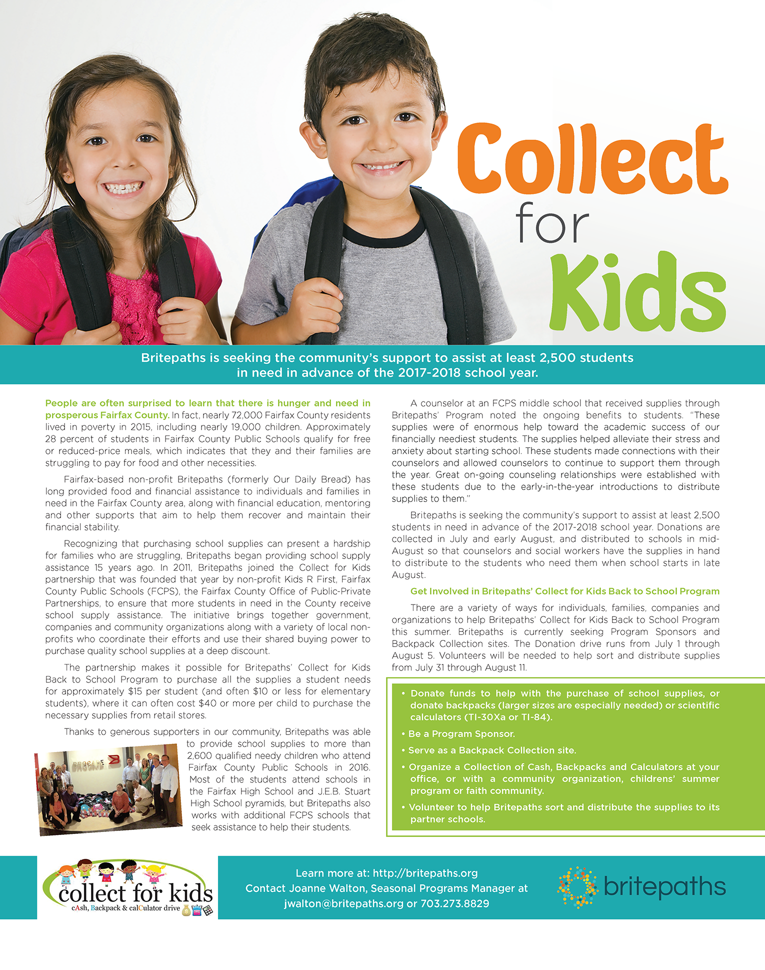 News Article Collect for Kids Britepaths