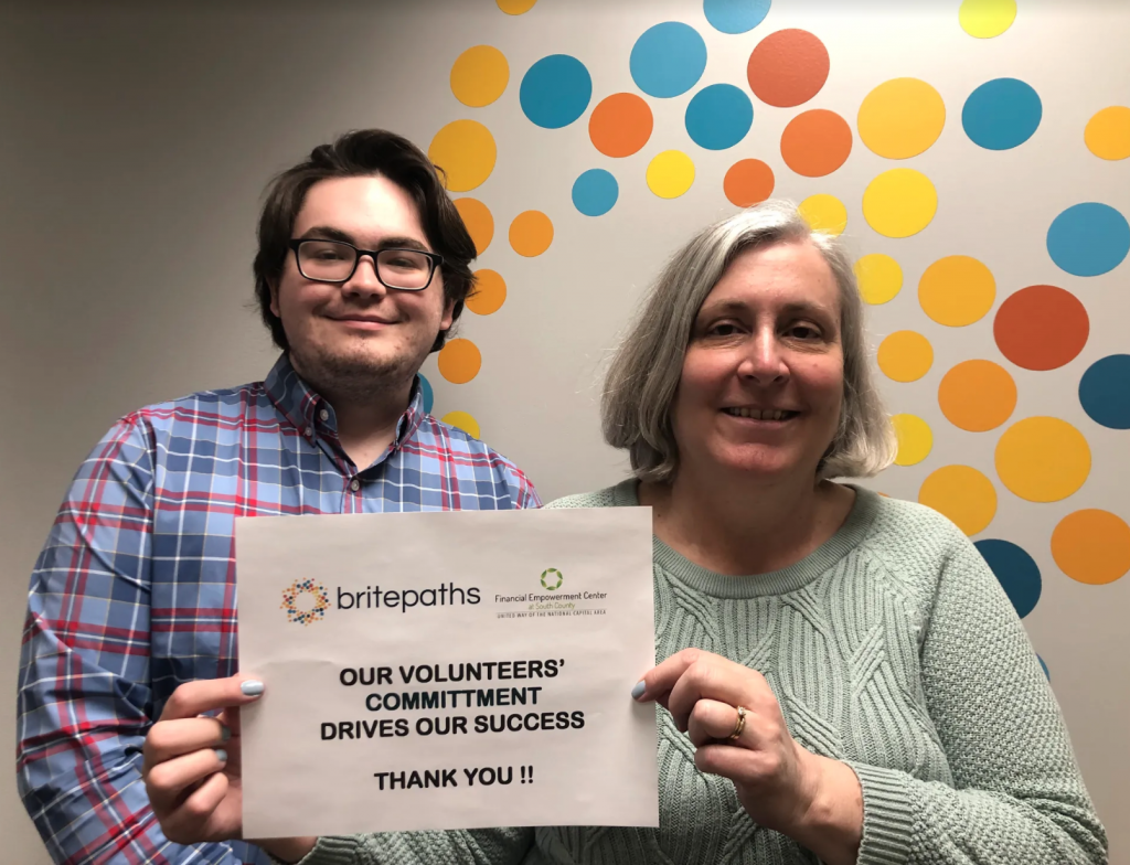 Lynn and Tyler volunteer appreciation