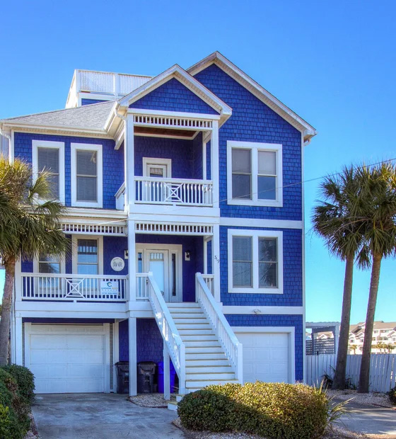 Carolina Beach House rental available in our Live Auction at Artful Living