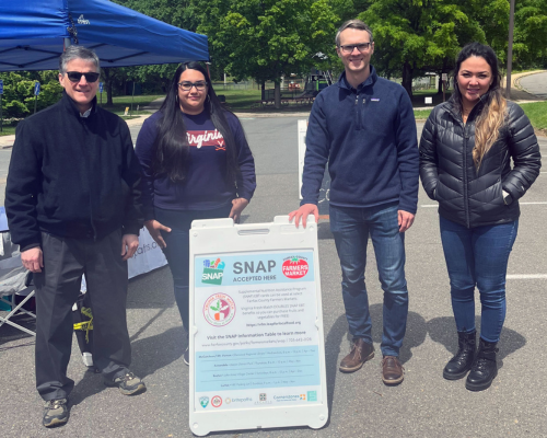 Opening day and SNAP roll-out at Wakefield Farmers Market with Supervisor Walkinshaw, May 2023